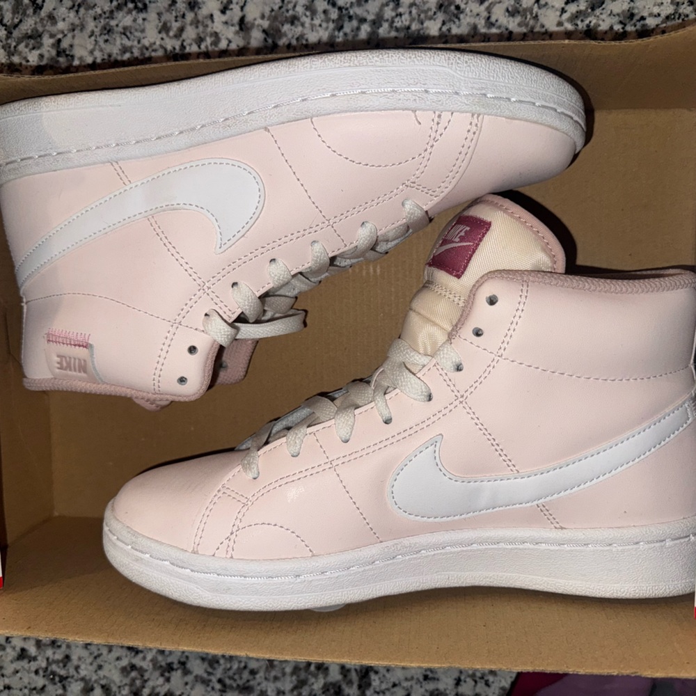 Nike Court Royale 2 Mid Light Soft Pink/White - Picture 2 of 10